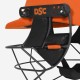 DSC Punch Cricket Helmet, Orange, L DSC Punch Cricket Helmet, Orange, L