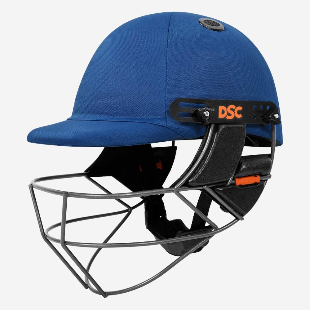 DSC Punch Cricket Helmet, Royal Blue, L DSC Punch Cricket Helmet, Royal Blue, L