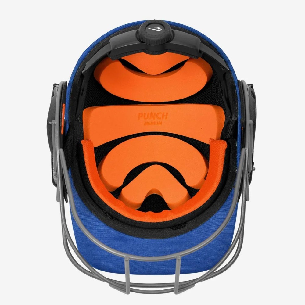 DSC Punch Cricket Helmet, Royal Blue, L DSC Punch Cricket Helmet, Royal Blue, L