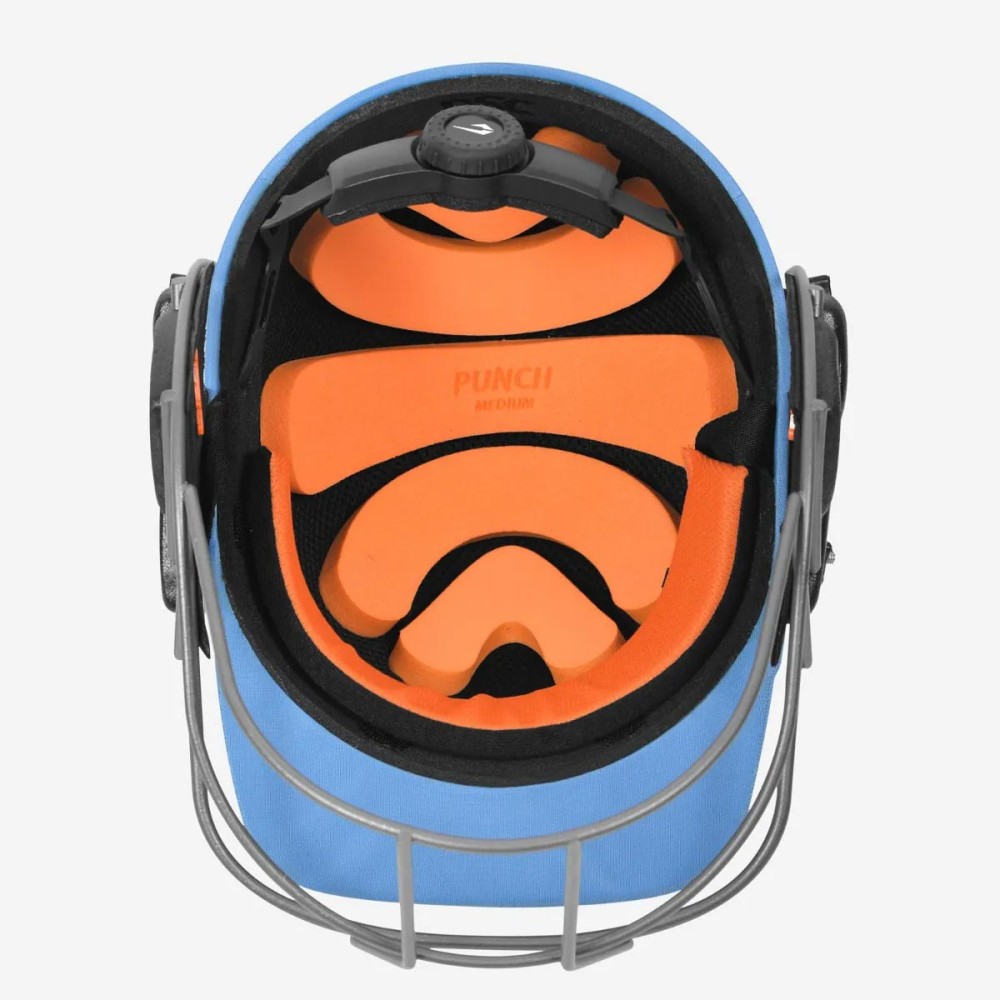 DSC Punch Cricket Helmet, Sky Blue, L DSC Punch Cricket Helmet, Sky Blue, L