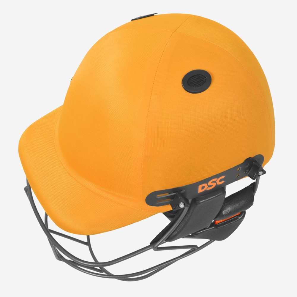 DSC Punch Cricket Helmet, Yellow, L DSC Punch Cricket Helmet, Yellow, L