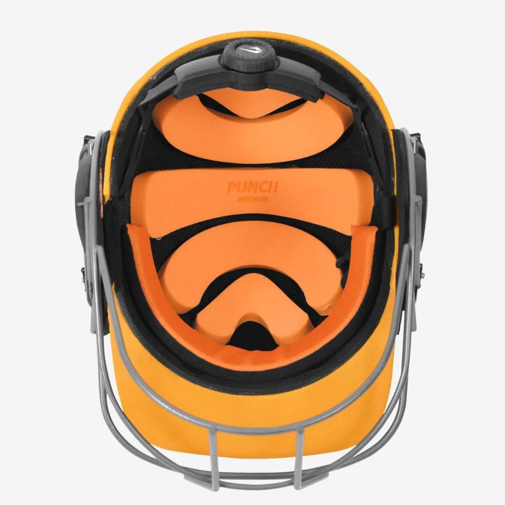 DSC Punch Cricket Helmet, Yellow, L DSC Punch Cricket Helmet, Yellow, L
