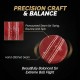 DSC Red Dot Leather Ball, Red