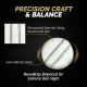 DSC Red Dot Leather Ball, White