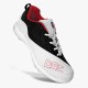 DSC Rigor X Cricket Shoes (Black), White/black, 1