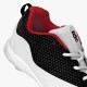 DSC Rigor X Cricket Shoes (Black), White/black, 1