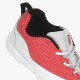 DSC Rigor X Cricket Shoes (Red), White/red, 1