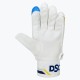 DSC Ruffle Batting Gloves (Blue/Yellow), Boys Left