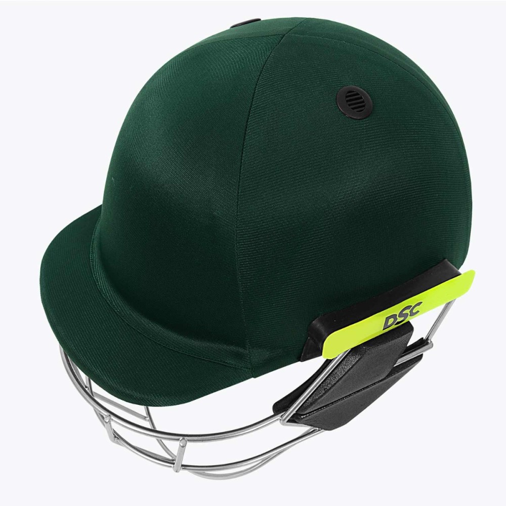 DSC Scud Cricket Helmet, Green, Large