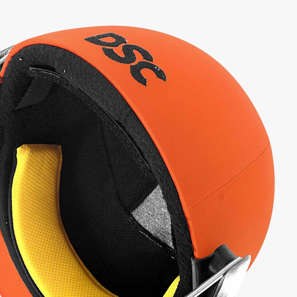 DSC Scud Cricket Helmet, Orange, Large DSC Scud Cricket Helmet, Orange, Large