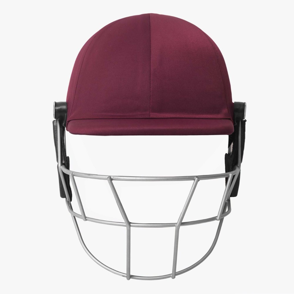 DSC Scud Titanium Cricket Helmet - Custom, Maroon, XS