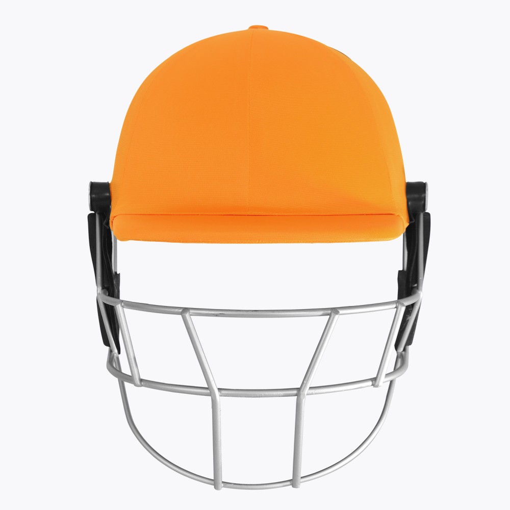 DSC Scud Titanium Cricket Helmet - Custom, Orange, Medium