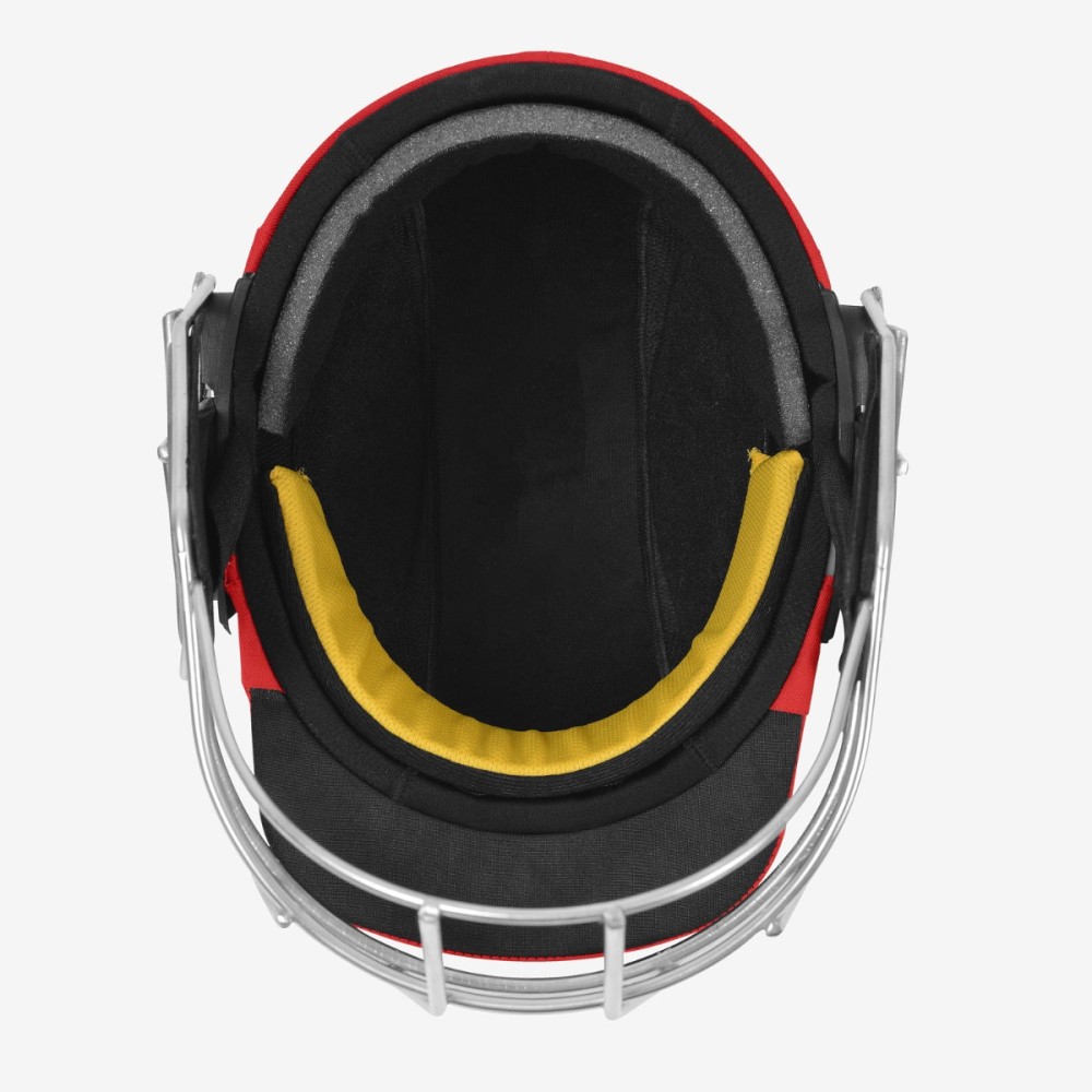 DSC Scud Titanium Cricket Helmet, Red, Large DSC Scud Titanium Cricket Helmet, Red, Large