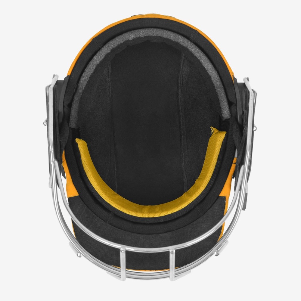 DSC Scud Titanium Cricket Helmet, Yellow, Large DSC Scud Titanium Cricket Helmet, Yellow, Large