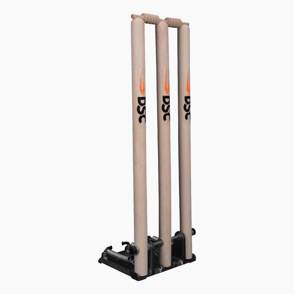 DSC Spring and Iron Base Cricket Stumps DSC Spring and Iron Base Cricket Stumps
