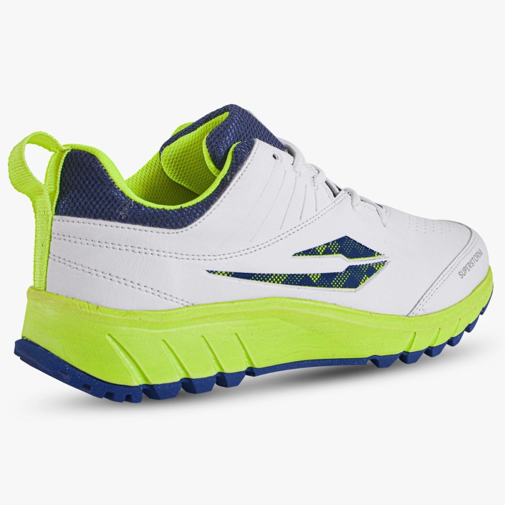 DSC Superstorm Cricket Shoes (Fluoro / Blue), FLBL25, 1 DSC Superstorm Cricket Shoes (Fluoro / Blue), FLBL25, 1