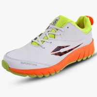 DSC Superstorm Cricket Shoes (Orange / Fluoro), FOFL25, 1