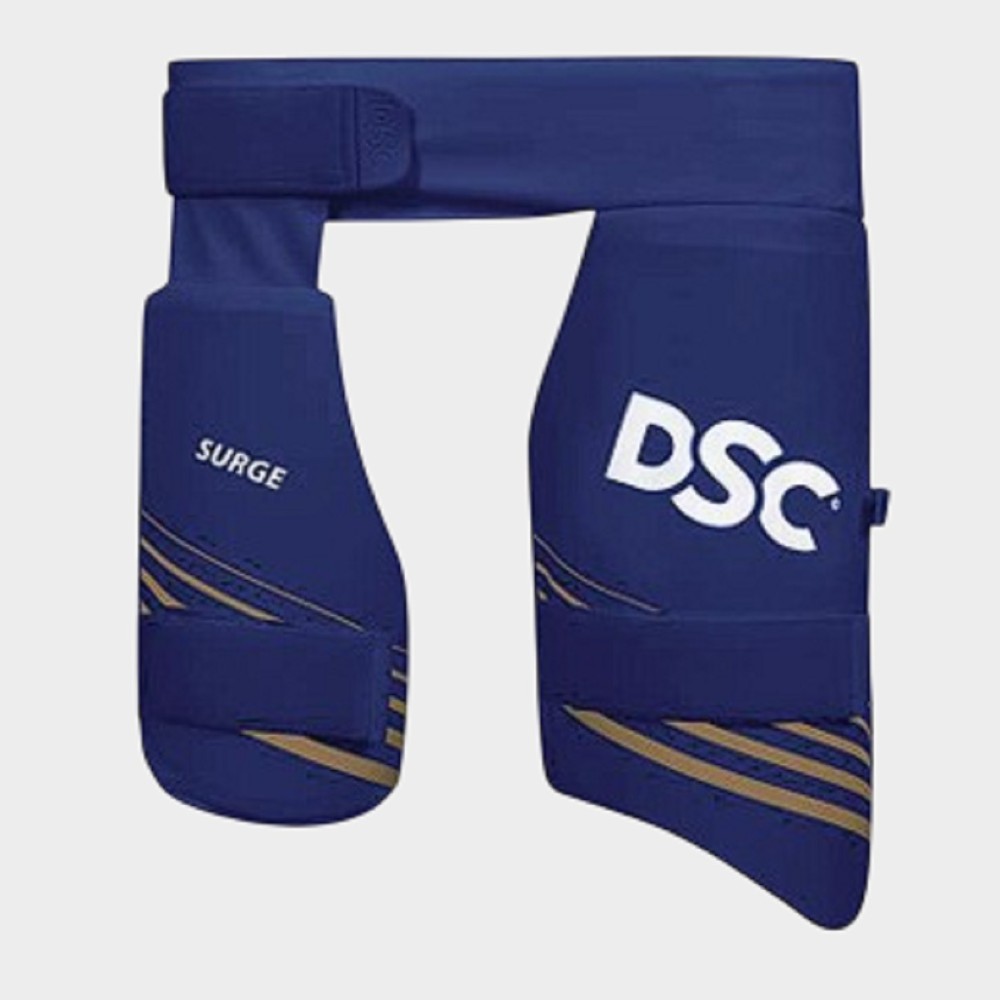 DSC Surge Thigh Pad Combo (Navy Blue), Mens Left