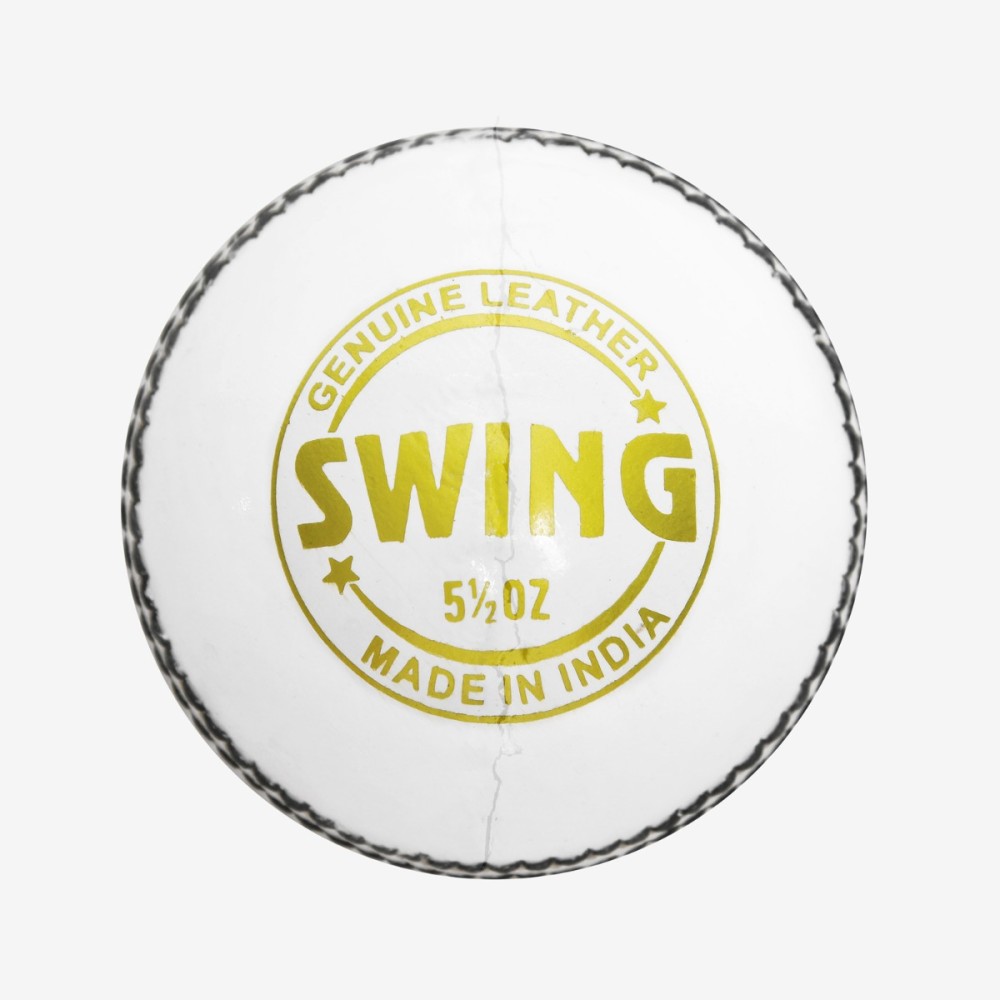 DSC Swing Leather Ball, White