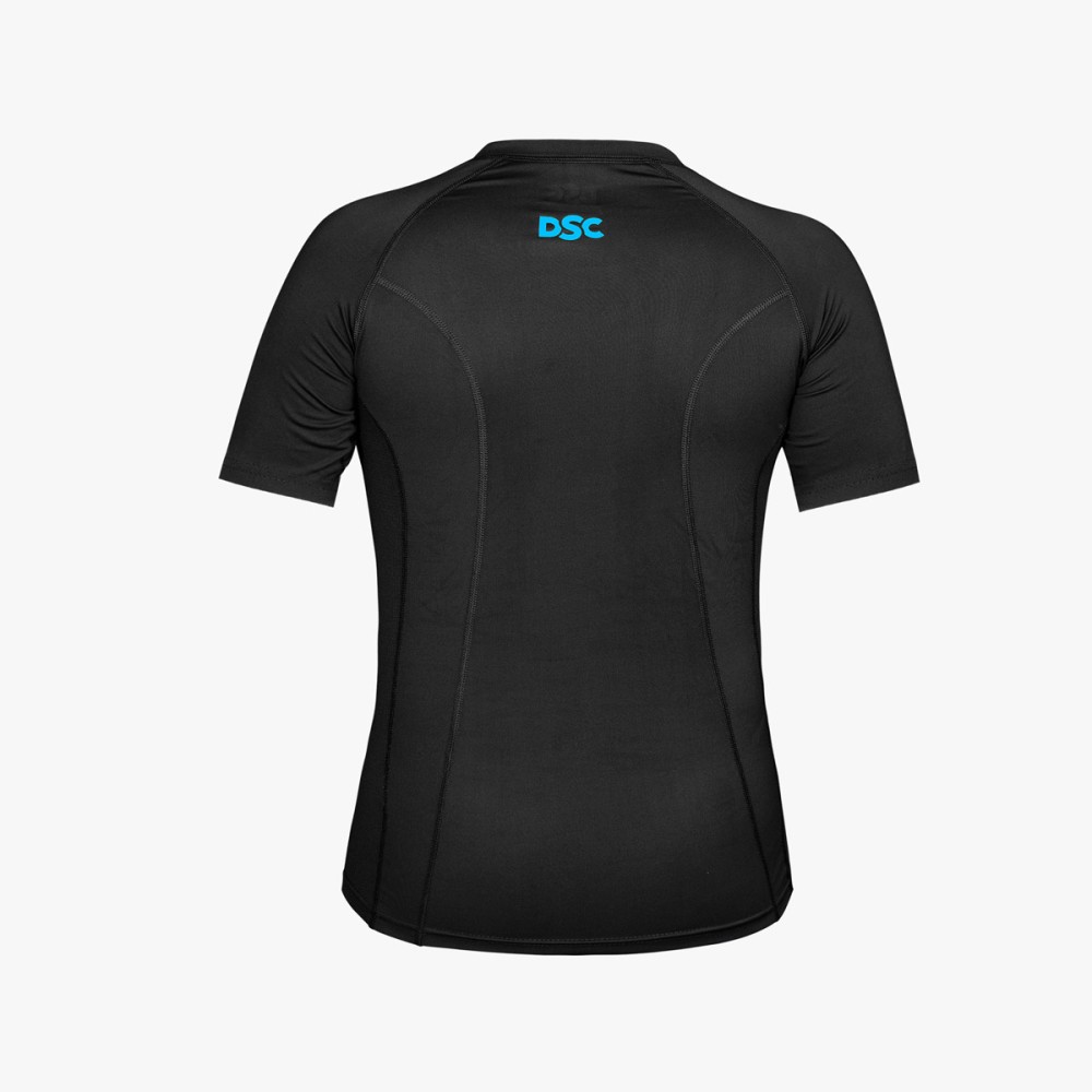 DSC Top Half Sleeve Compression, Black, Large