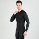 DSC Top Long Sleeve Compression, Black, Large DSC Top Long Sleeve Compression, Black, Large