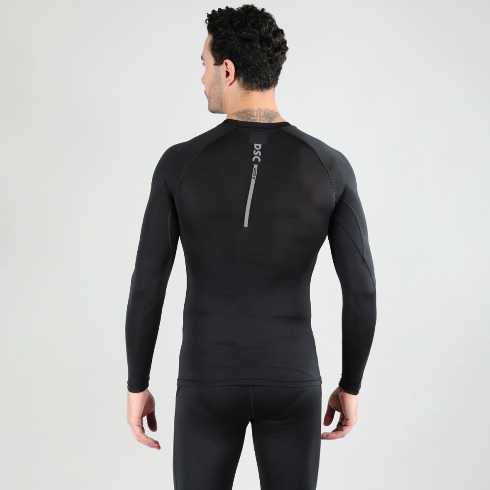 DSC Top Long Sleeve Compression, Black, Large DSC Top Long Sleeve Compression, Black, Large