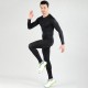 DSC Top Long Sleeve Compression, Black, Large DSC Top Long Sleeve Compression, Black, Large