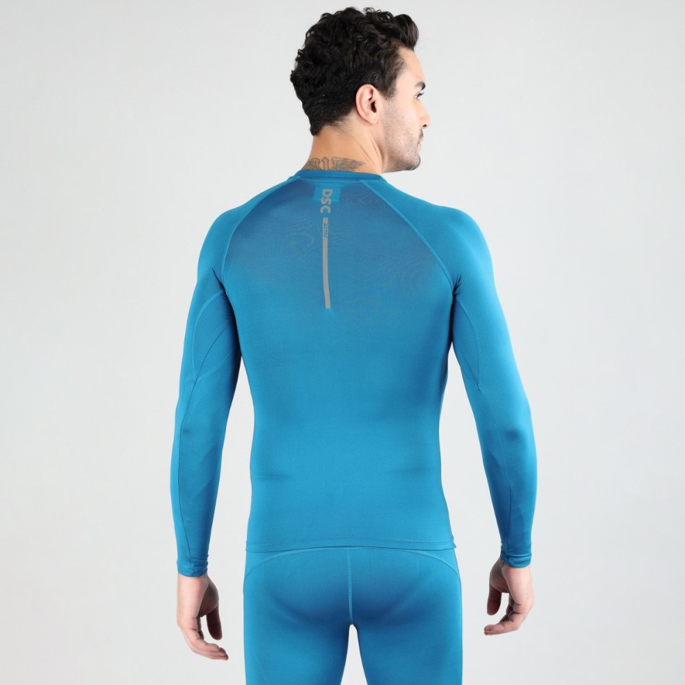 DSC Top Long Sleeve Compression, Dark Azure, Large