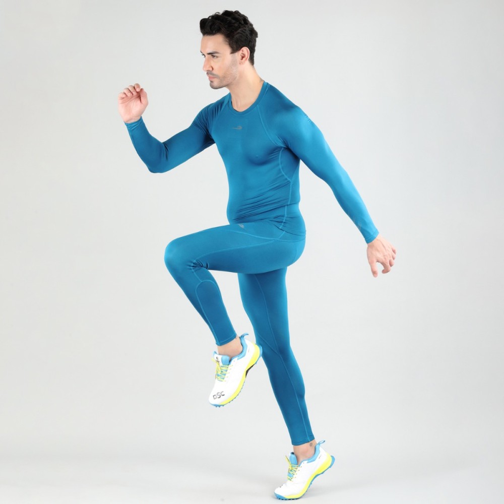 DSC Top Long Sleeve Compression, Dark Azure, Large