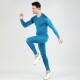 DSC Top Long Sleeve Compression, Dark Azure, Large
