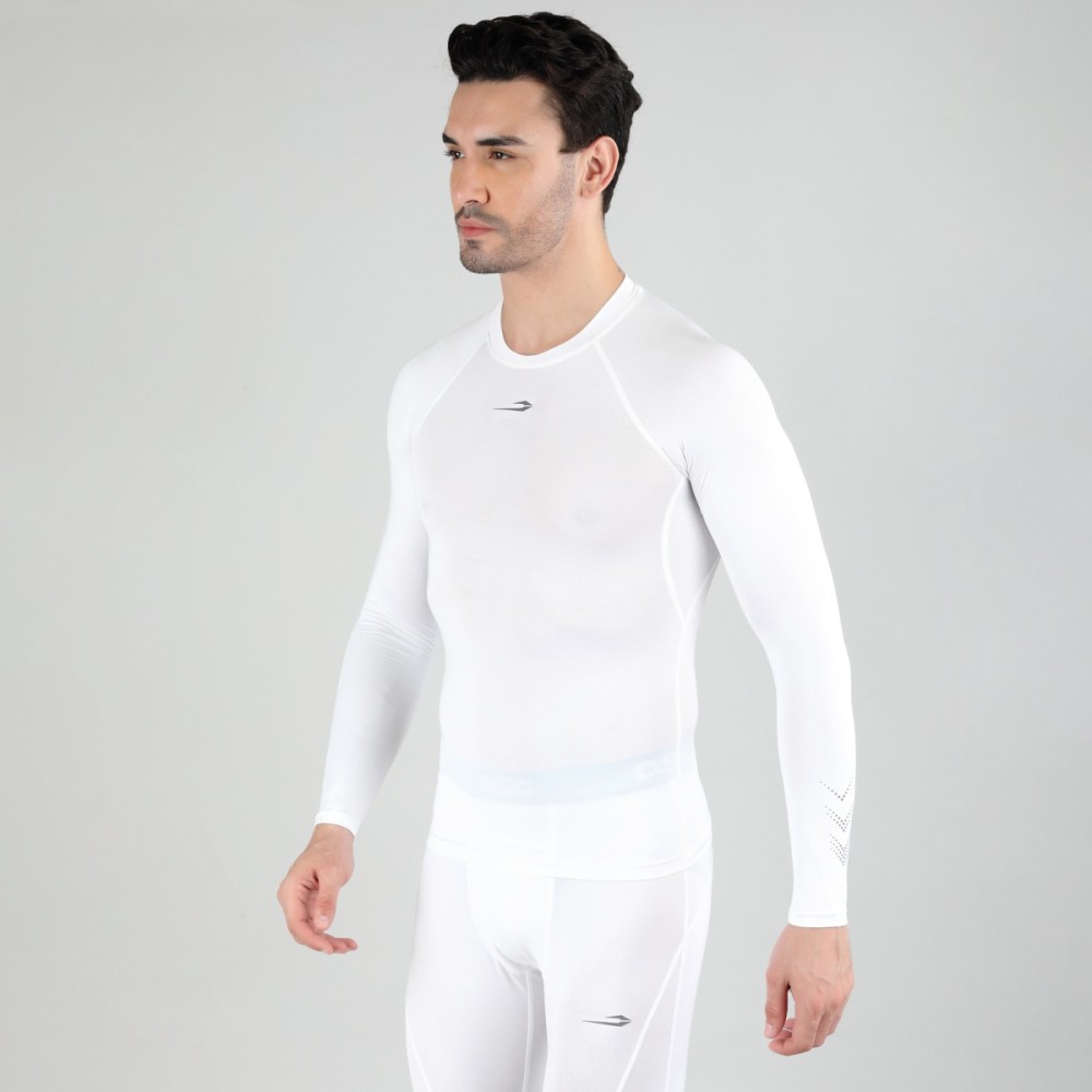 DSC Top Long Sleeve Compression, Off White, Large DSC Top Long Sleeve Compression, Off White, Large