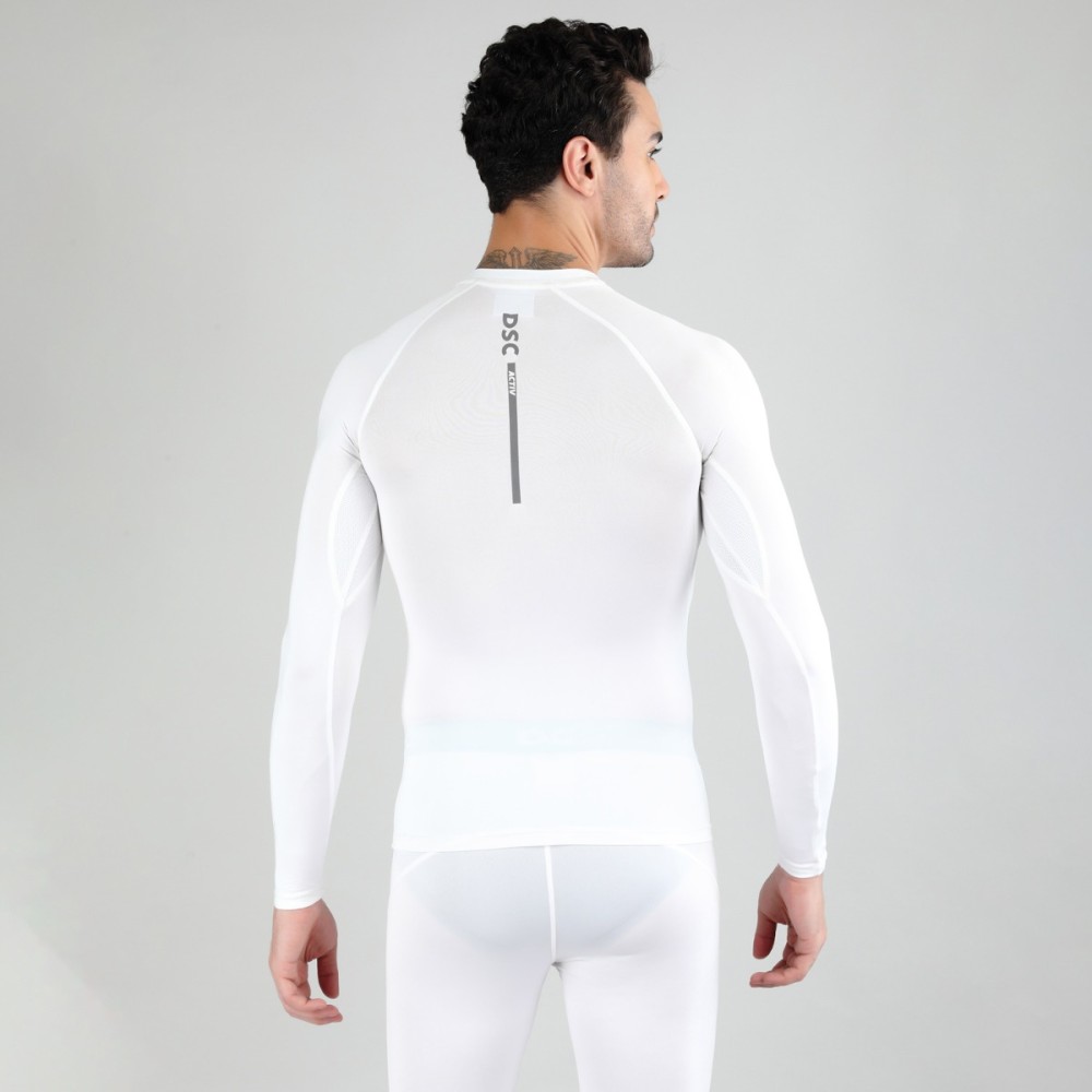 DSC Top Long Sleeve Compression, Off White, Large DSC Top Long Sleeve Compression, Off White, Large