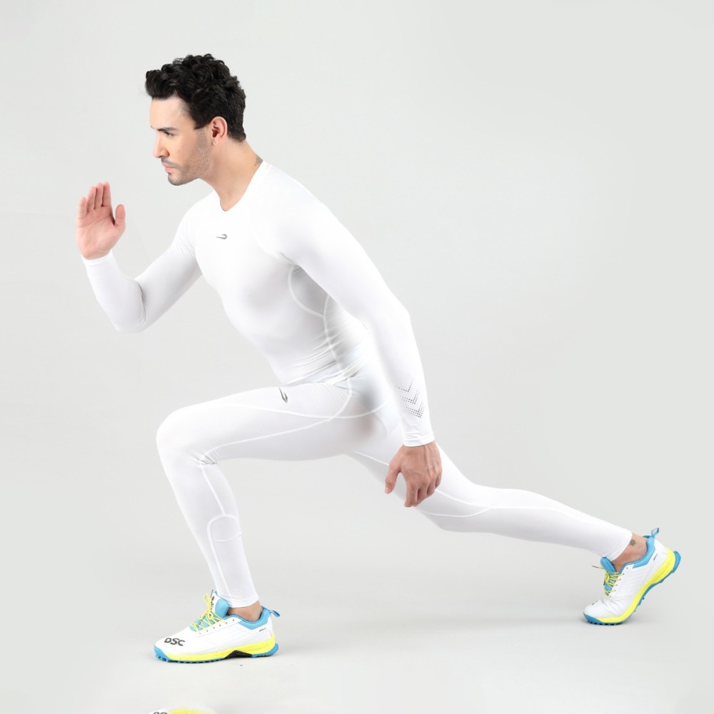 DSC Top Long Sleeve Compression, Off White, Large DSC Top Long Sleeve Compression, Off White, Large