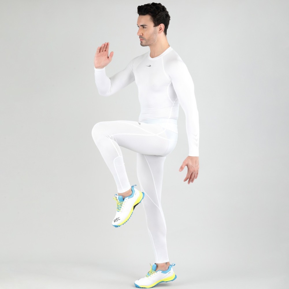 DSC Top Long Sleeve Compression, Off White, Large DSC Top Long Sleeve Compression, Off White, Large