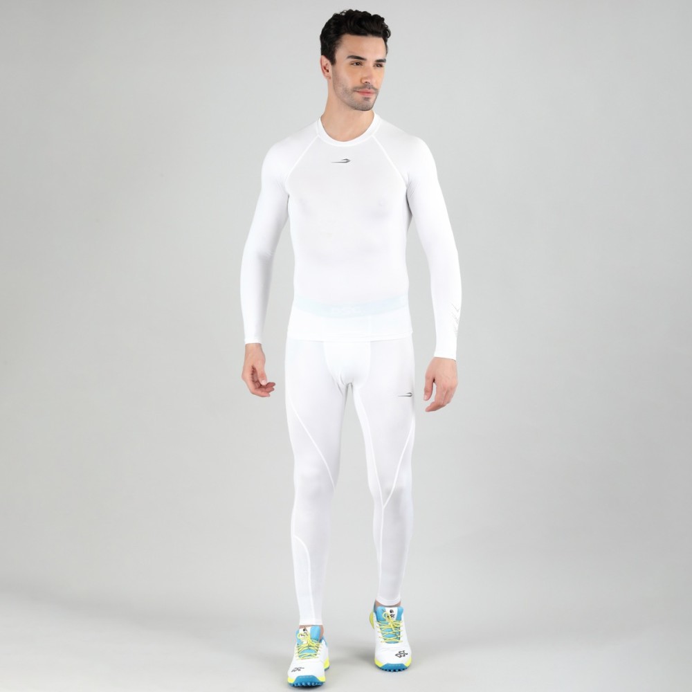 DSC Top Long Sleeve Compression, Off White, Large DSC Top Long Sleeve Compression, Off White, Large