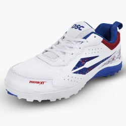 DSC Zooter XT Cricket Shoes (White / Red) DSC Zooter XT Cricket Shoes (White / Red)