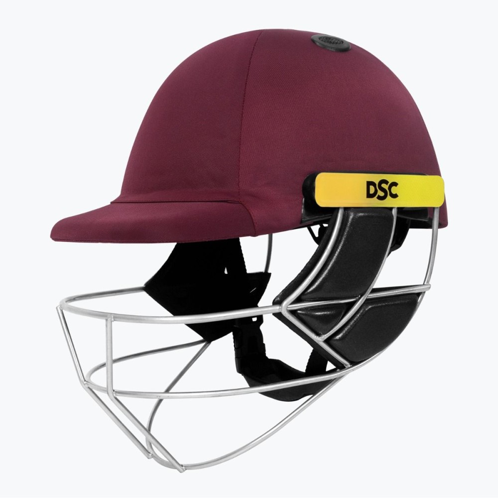 DSC Avenger Pro 2.0 Cricket Helmet, Maroon, Large