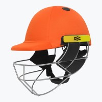 DSC Avenger Pro 2.0 Cricket Helmet, Orange, Large