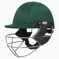 DSC Defender 2.0 Cricket Helmet, Green, Large
