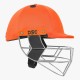 DSC Empra SS Cricket Helmet, Orange, Large