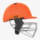 DSC Empra Titanium Cricket Helmet, Orange, Large