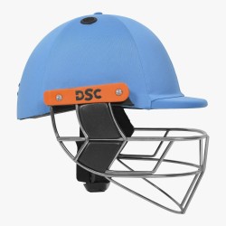 DSC Empra Titanium Cricket Helmet, Sky Blue