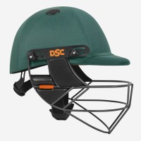 DSC Punch Cricket Helmet, Green, L