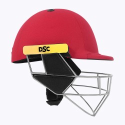 DSC Scud Cricket Helmet, Red
