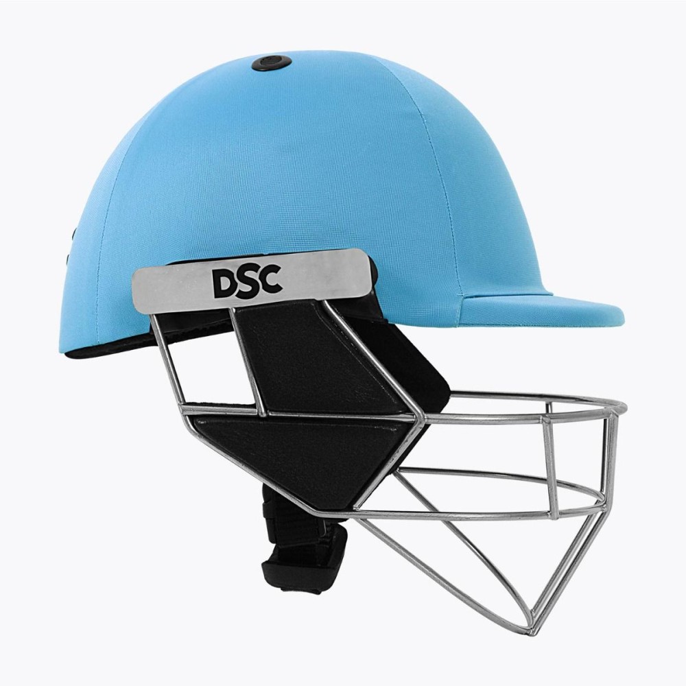 DSC Scud Cricket Helmet, Sky Blue, Large DSC Scud Cricket Helmet, Sky Blue, Large