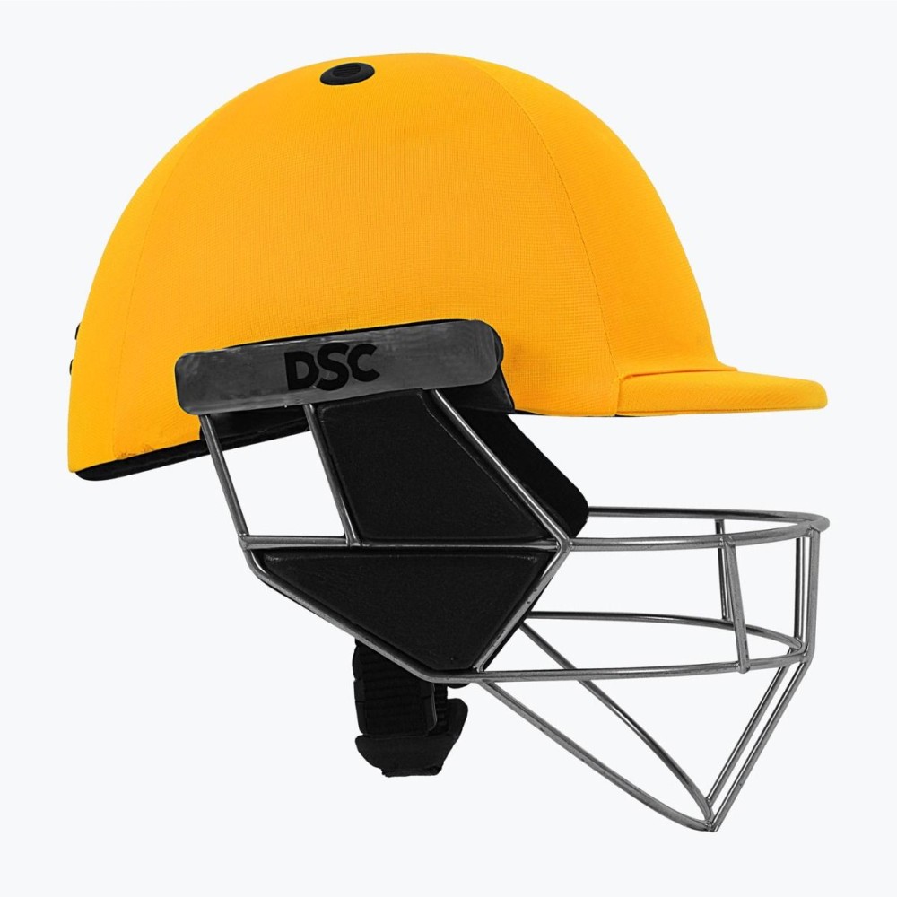 DSC Scud Cricket Helmet, Yellow, Large DSC Scud Cricket Helmet, Yellow, Large