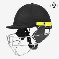 DSC Scud Titanium Cricket Helmet, Black, Large