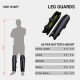 Moonwalkr Leg Guards 2.0, Black, Extra Large