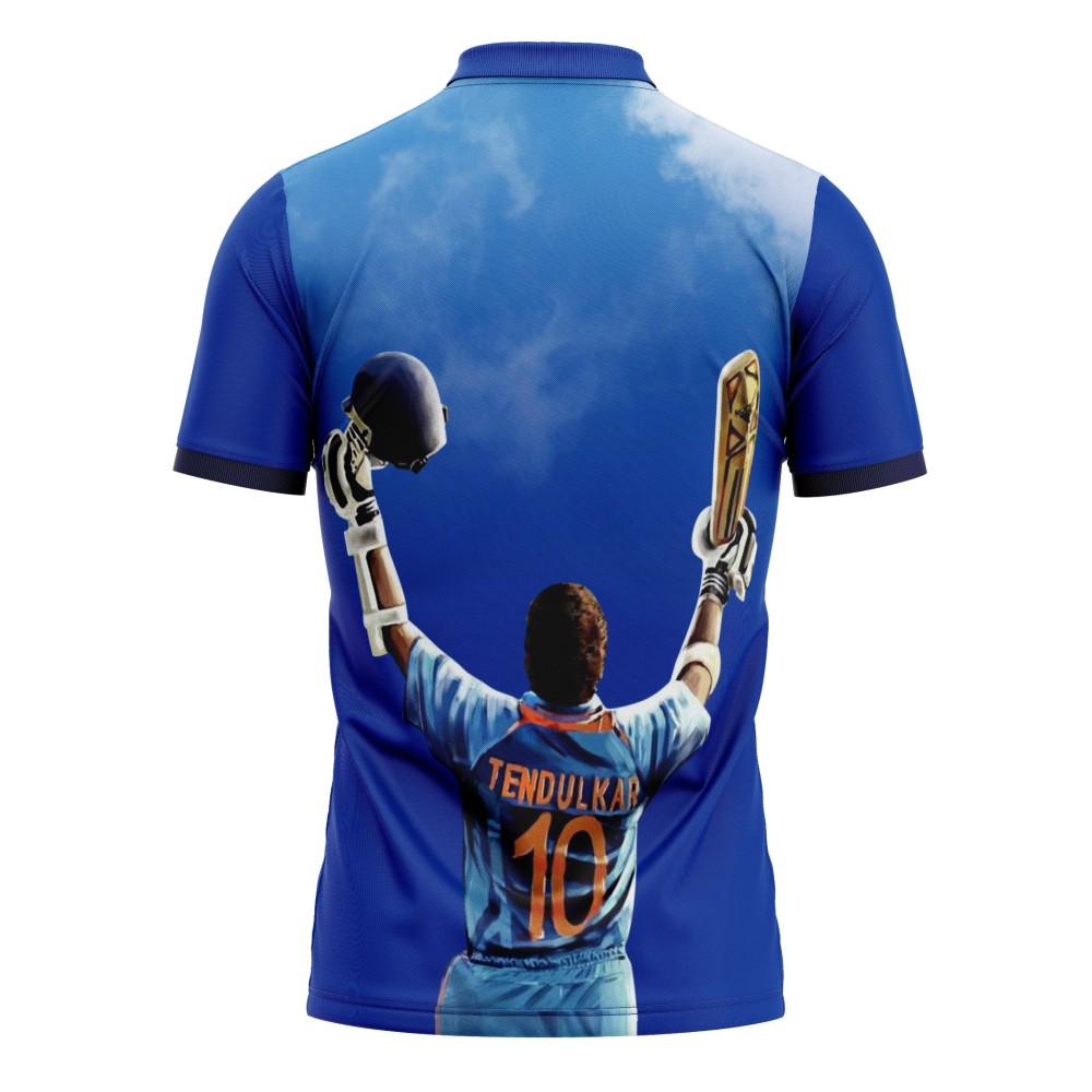 India Master Blaster Sachin Tendulkar Fan Jersey