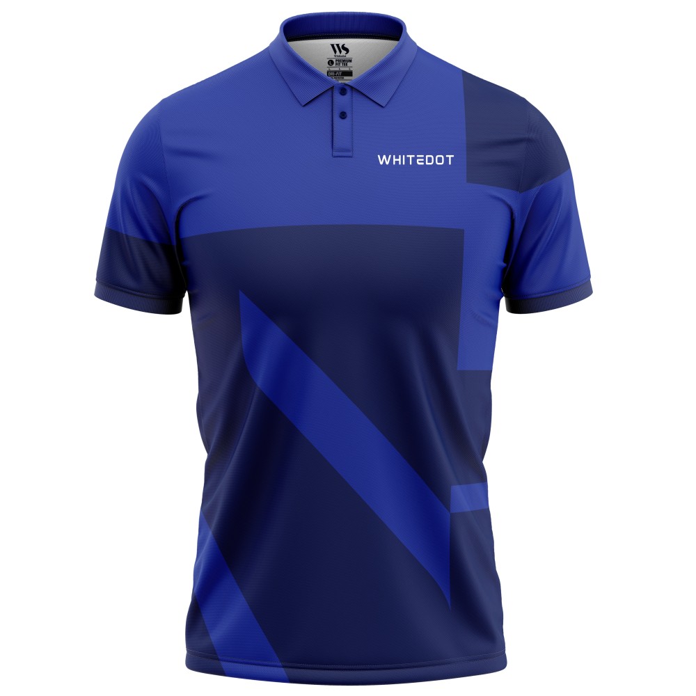 Blue Sprit Polo T-Shirt Blue Sprit Polo T-Shirt